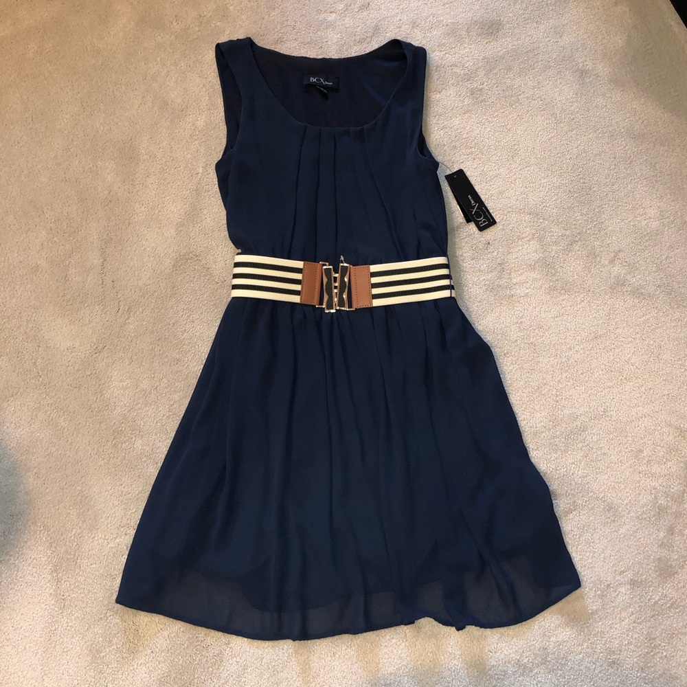 BCX Navy Blue Dress